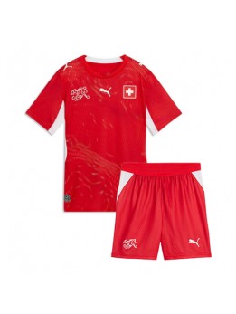Schweiz Replika Hemmakläder Barn VM 2026 Kortärmad (+ byxor)